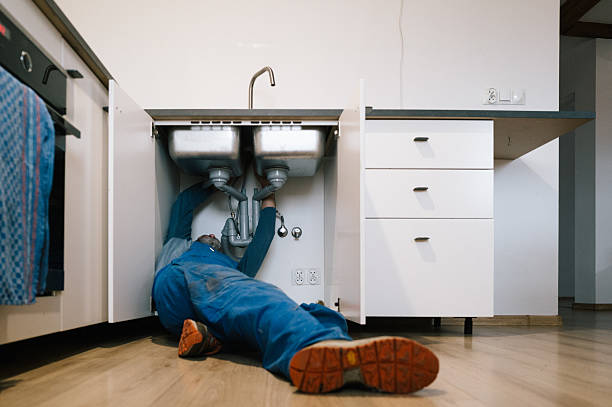 Professional Pipe Repair technician working in Manilla, IN